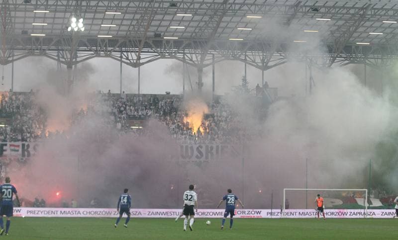 Football. Puchar Polski. Legia Warsaw - Ruch Chorzow. 24.04.2012
