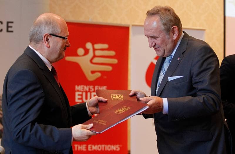 Handball. Poland. Press Conference. 24.09.2014