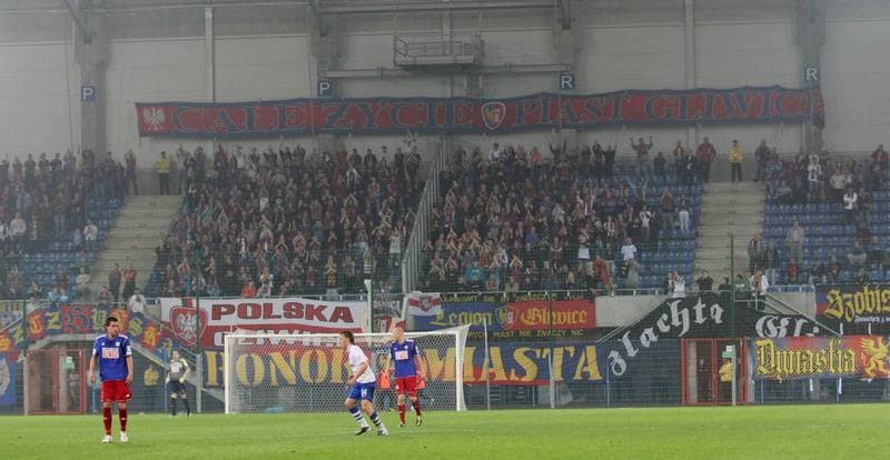 Football. I liga. Piast Gliwice - Flota Swinoujscie. 04.05.2012