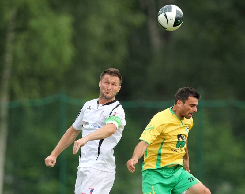 Football. Sparing. Gornik Wesola - Gornik Zabrze. 22.06.2012