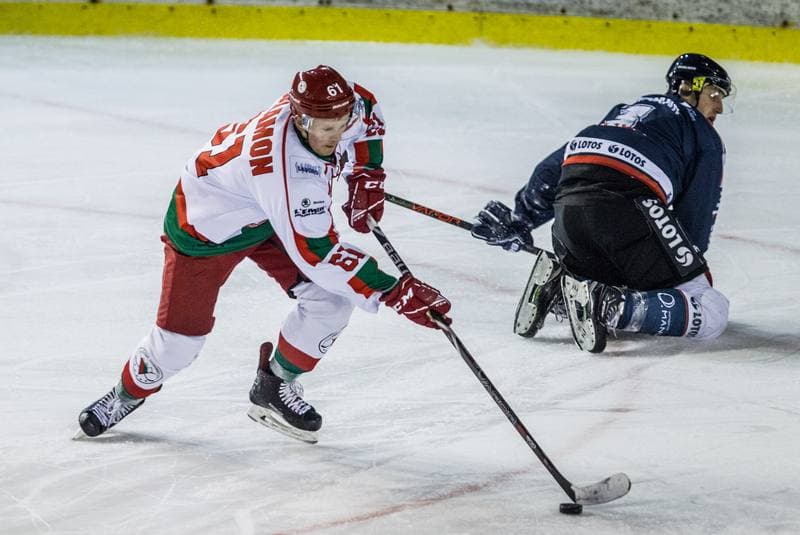 Ice Hockey. Polska Hokej Liga. Zaglebie Sosnowiec - Lotos PKH Gdansk. 22.09.2019