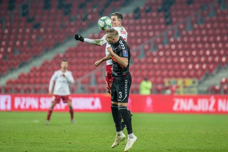 Football. Totolotek Puchar Polski. GKS Tychy - LKS Lodz. 04.12.2019