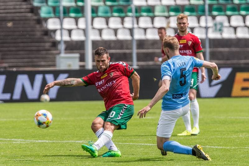 Football. Fortuna I Liga. Zaglebie Sosnowiec - Stomil Olsztyn. 07.06.2020