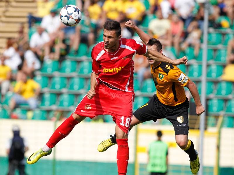 Football. I Liga. GKS Katowice - Widzew Lodz. 02.08.2014