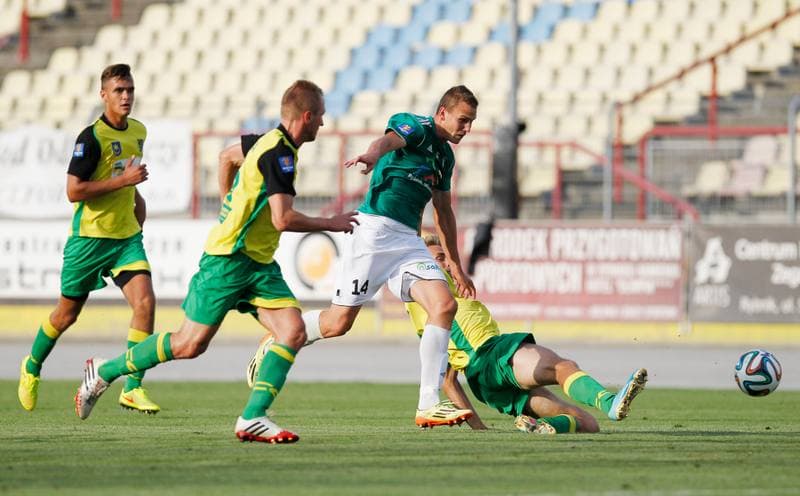 Football. Polish Cup. Energetyk ROW Rybnik - Siarka Tarnobrzeg. 12.08.2014