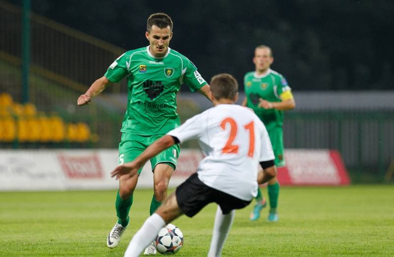 Football. Polish Cup. GKS Katowice - Chrobry Glogow. 13.08.2014
