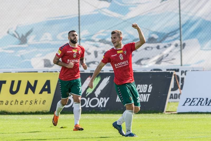 Football. Fortuna I Liga. Zaglebie Sosnowiec - Sandecja Nowy Sacz. 03.10.2020