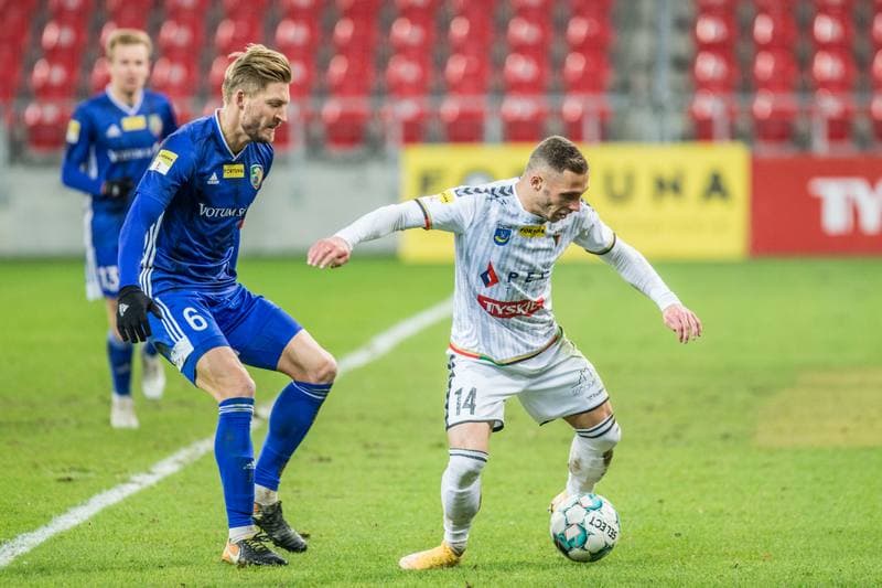 Football. Fortuna I Liga. GKS Tychy - Miedz Legnica. 21.11.2020