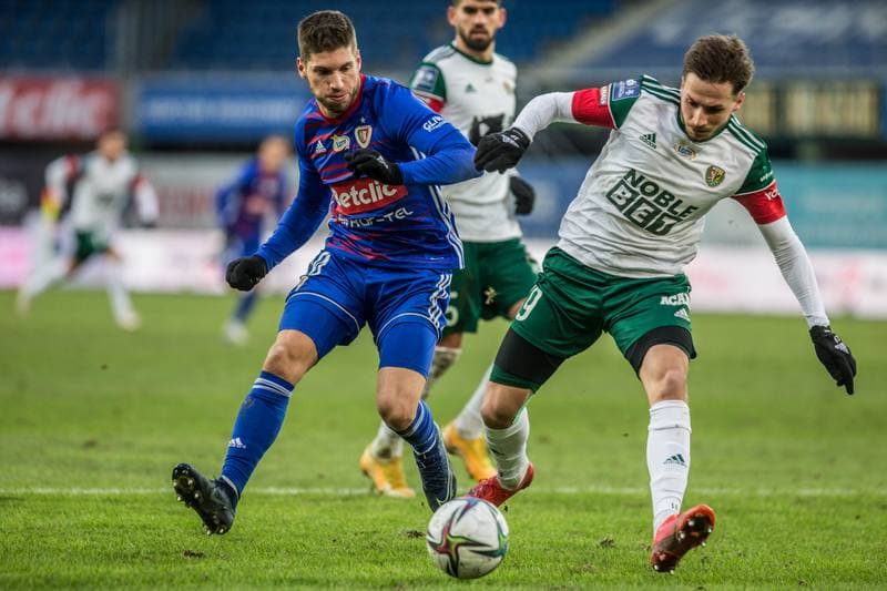 Football. PKO BP Ekstraklasa. Piast Gliwice - Slask Wroclaw. 06.02.2021