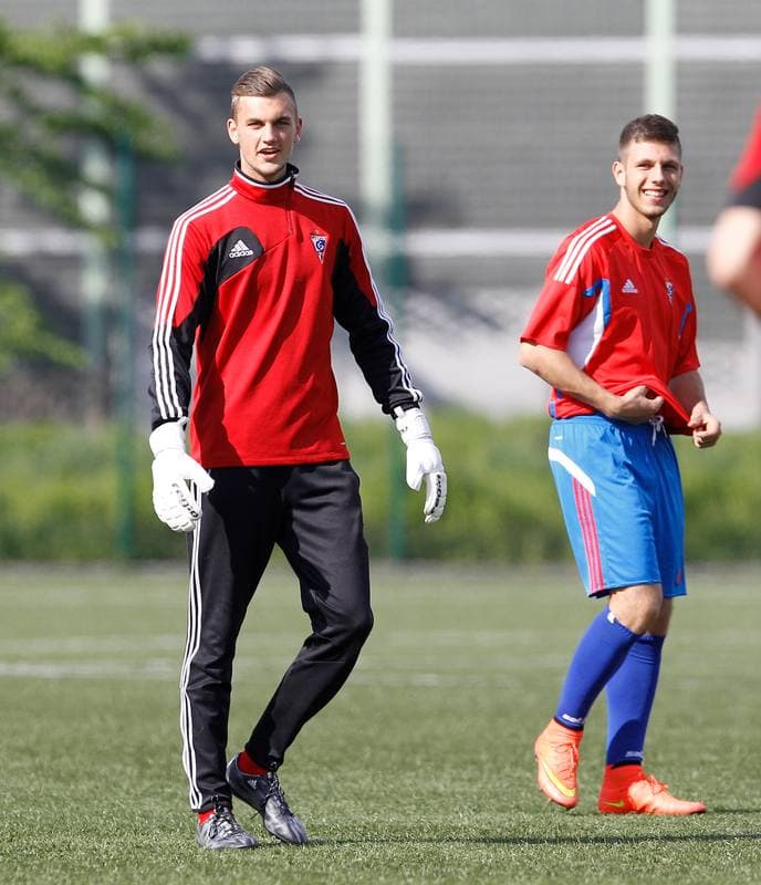 Football. Gornik Zabrze. Press Conference. 08.05.2015