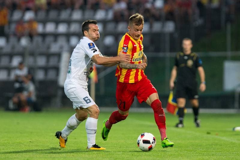 Football. Polish Cup. Zaglebie Sosnowiec - Korona Kielce. 10.08.2017