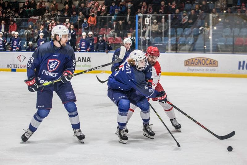 Ice Hockey. EIHC Christmas Cup. Poland - France. 16.12.2021