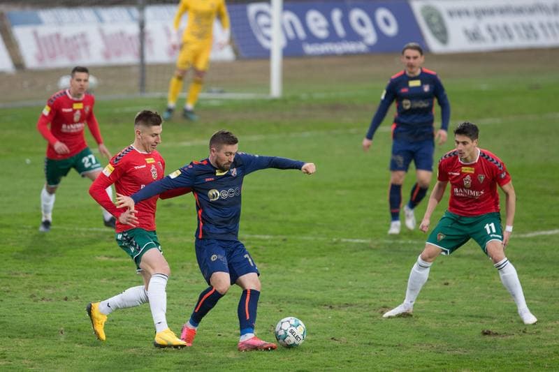 Football. Fortuna I Liga. Zaglebie Sosnowiec - Odra Opole. 13.03.2021