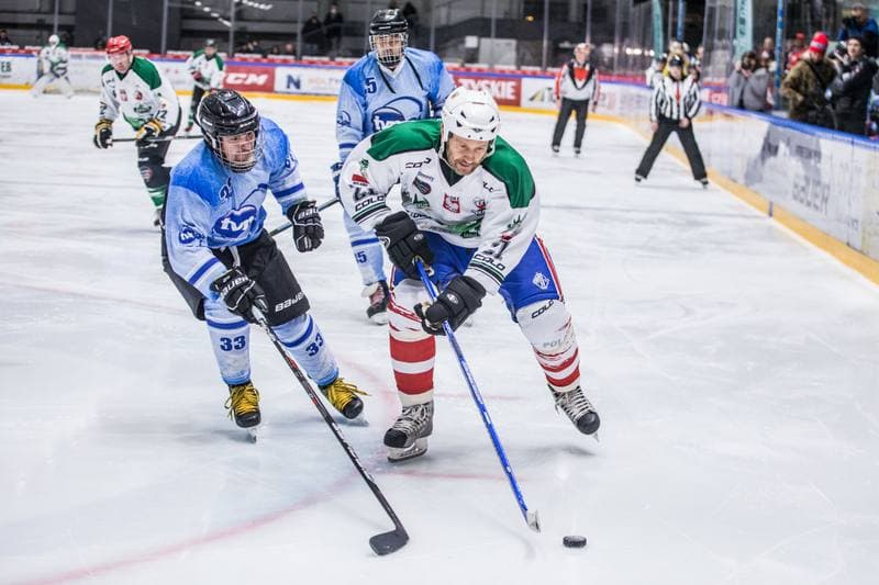 Ice Hockey. Wielka Orkiestra Swiatecznej Pomocy. HRAP - TVN24. 22.01.2022
