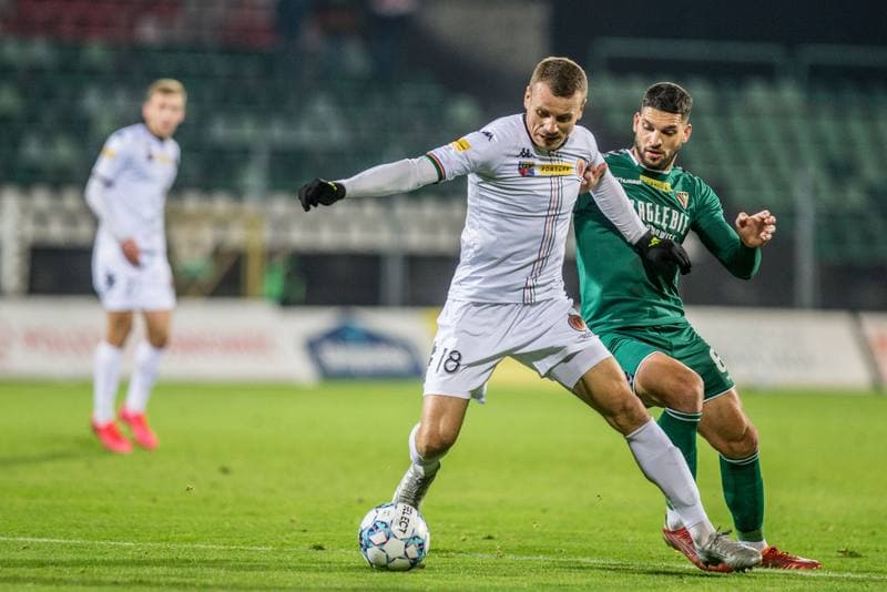 Football. Fortuna I Liga. Zaglebie Sosnowiec - Chrobry Glogow. 24.11.2021