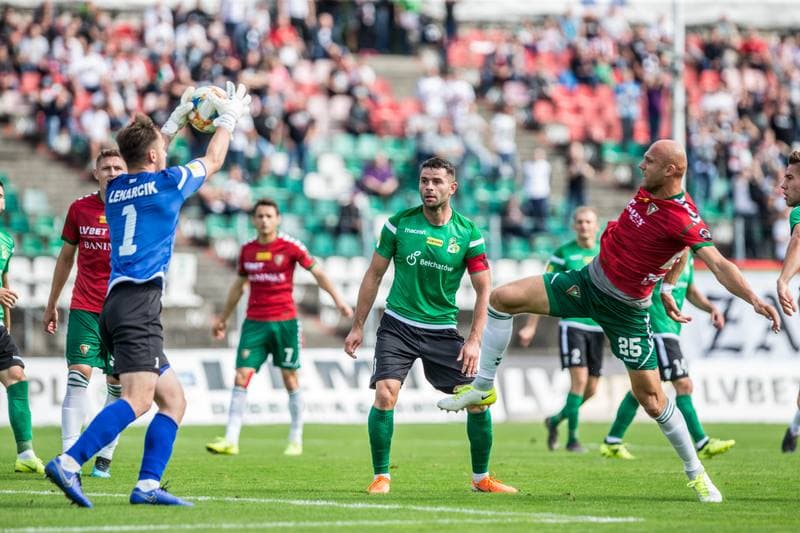 Football. Fortuna I Liga. Zaglebie Sosnowiec - GKS Belchatow. 08.09.2019