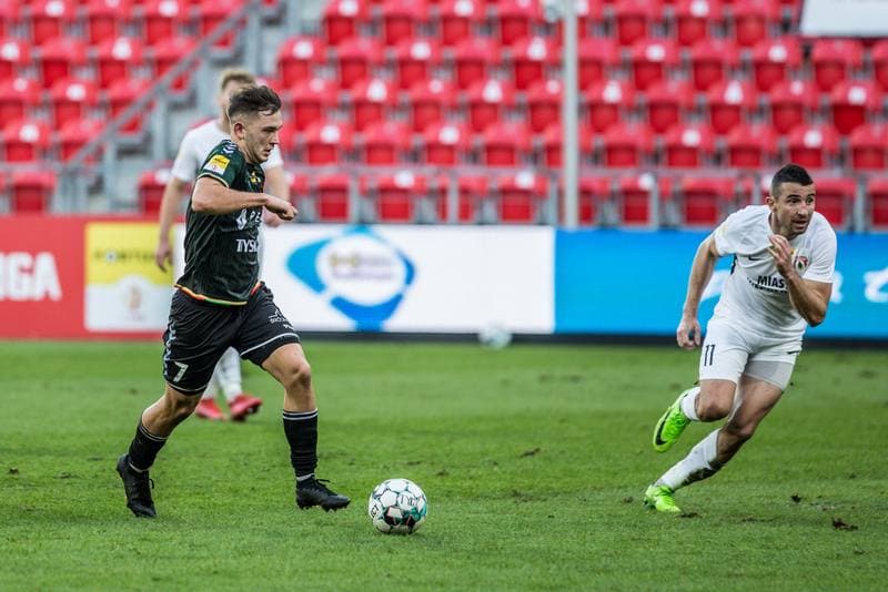 Football. Fortuna I Liga. GKS Tychy - Puszcza Niepolomice. 08.11.2020