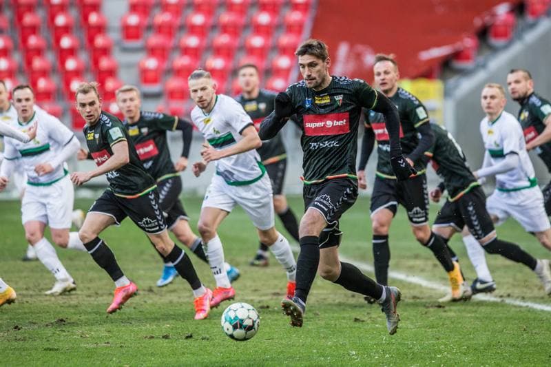 Football. Fortuna I Liga. GKS Tychy - GKS Belchatow. 20.03.2021