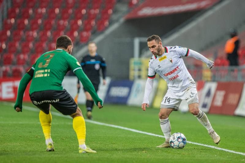 Football. Fortuna I Liga. GKS Tychy - GKS 1962 Jastrzebie. 06.11.2021