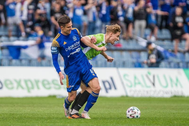 Football. III Liga. Ruch Chorzow - ROW 1964 Rybnik. 15.05.2021