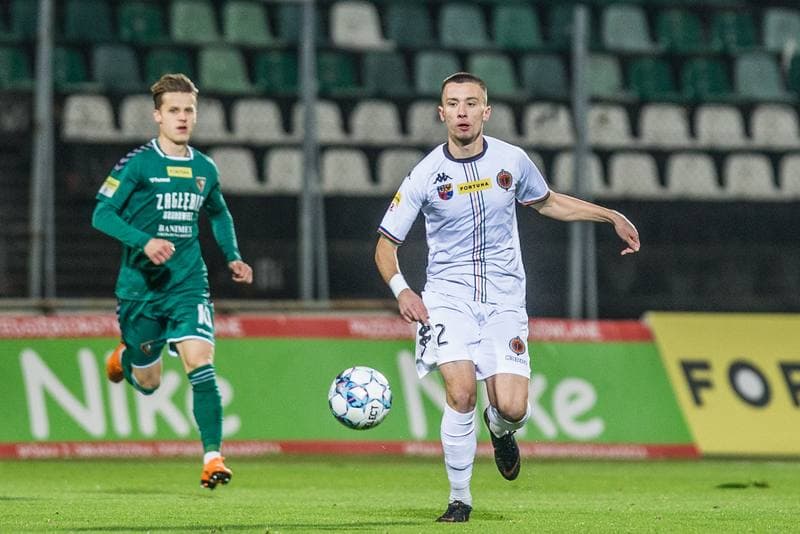 Football. Fortuna I Liga. Zaglebie Sosnowiec - Chrobry Glogow. 24.11.2021