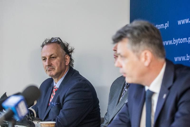 Ice Hockey. Polonia Bytom. Press Conference. 31.05.2021