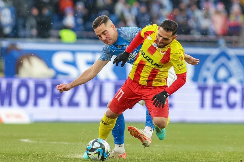 Football. PKO BP Ekstraklasa. Ruch Chorzow - Korona Kielce. 26.11.2023