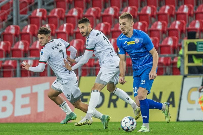 Football. Fortuna I Liga. GKS Tychy - Skra Czestochowa. 23.10.2021