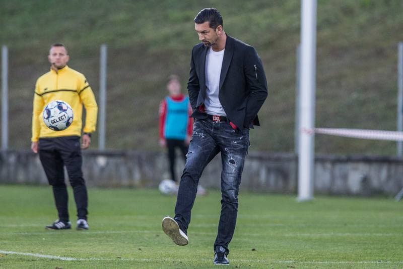 Football. Fortuna I Liga. Sandecja Nowy Sacz - Zaglebie Sosnowiec. 31.10.2021