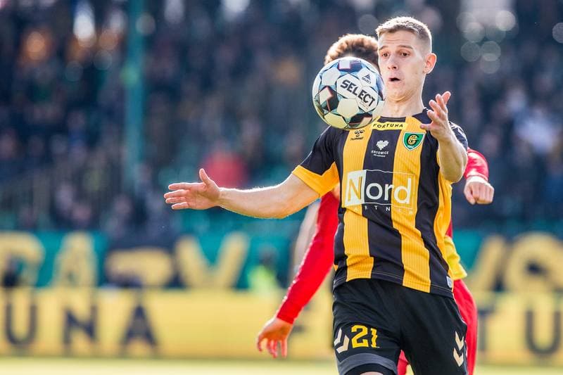 Football. Fortuna I Liga. GKS Katowice - Korona Kielce. 06.11.2021