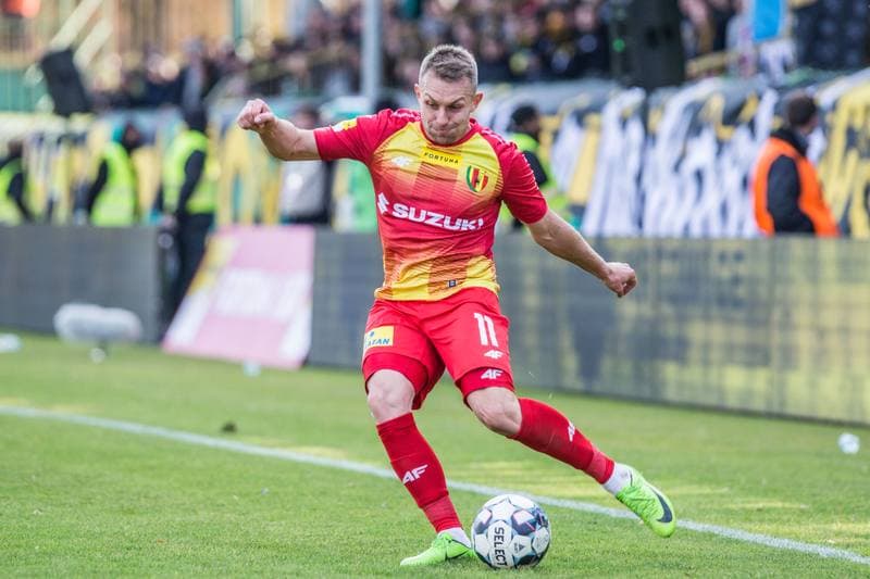 Football. Fortuna I Liga. GKS Katowice - Korona Kielce. 06.11.2021