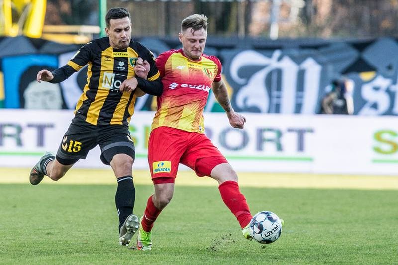 Football. Fortuna I Liga. GKS Katowice - Korona Kielce. 06.11.2021