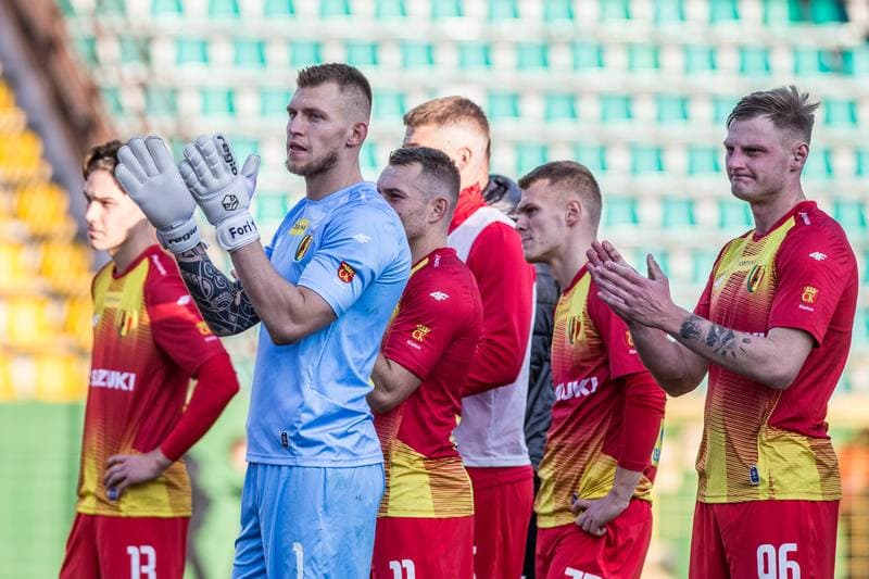 Football. Fortuna I Liga. GKS Katowice - Korona Kielce. 06.11.2021