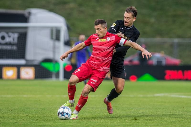 Football. Fortuna I Liga. GKS 1962 Jastrzebie - Skra Czestochowa. 14.11.2021