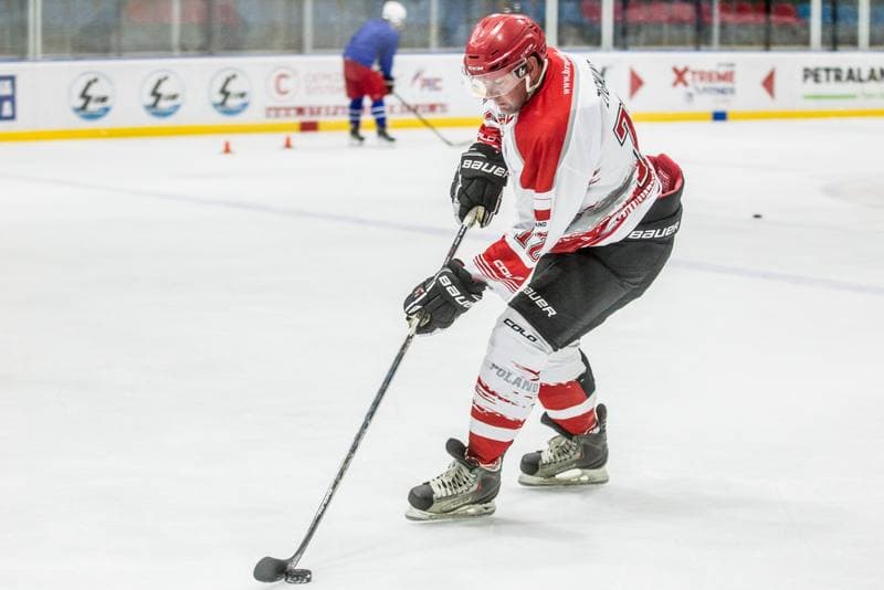Ice Hockey. Hokejowa Reprezentacja Artystow Polskich. Training. 24.09.2021