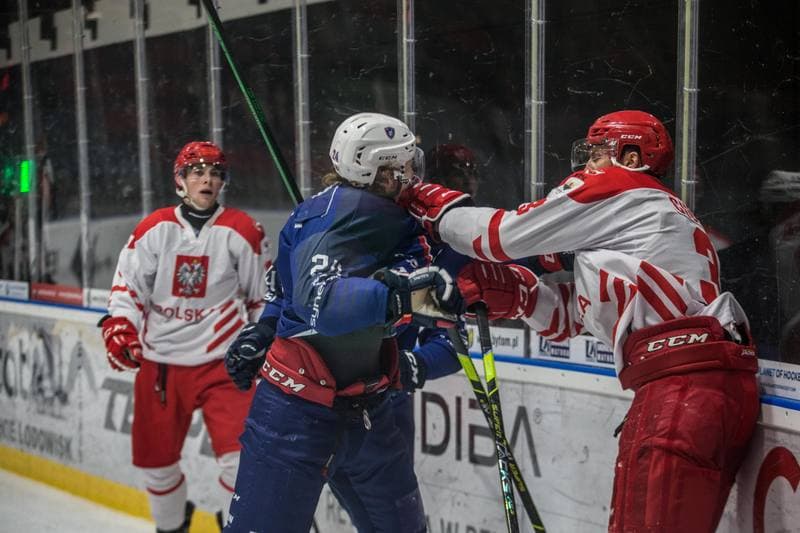 Ice Hockey. EIHC Christmas Cup. Poland - France. 16.12.2021