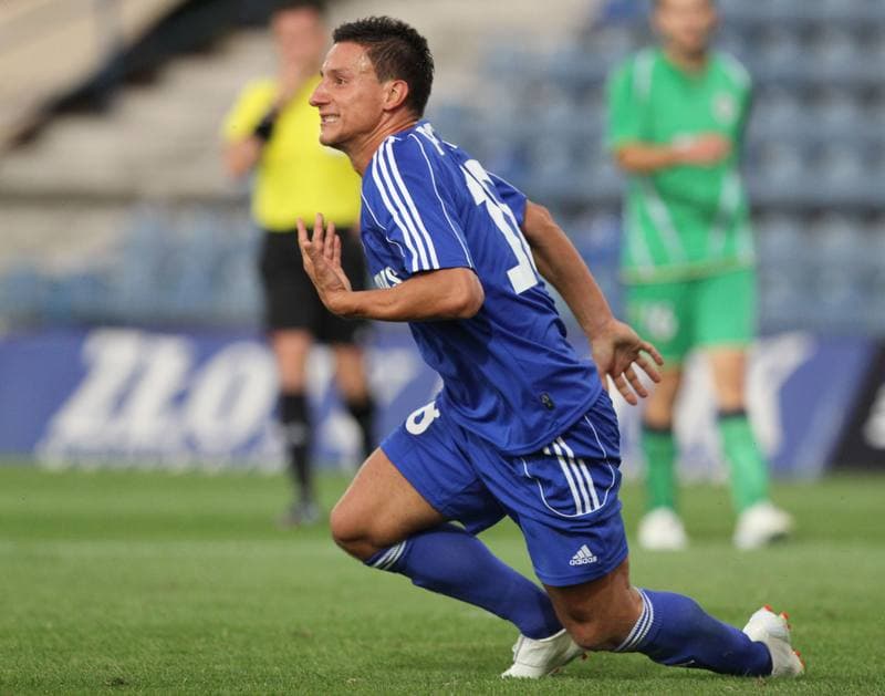 Football. Europa League. Ruch Chorzow - Metalurg Skopje. 19.07.2012