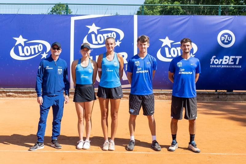 Tennis. Lotto SuperLiga. KT Kubala Ustron - AZS Tenis Poznan. 04.06.2023