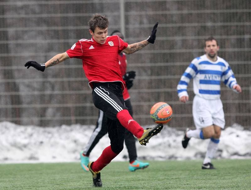 Football. Sparing. Piast Gliwice - 1 SC Znojmo. 18.02.2013