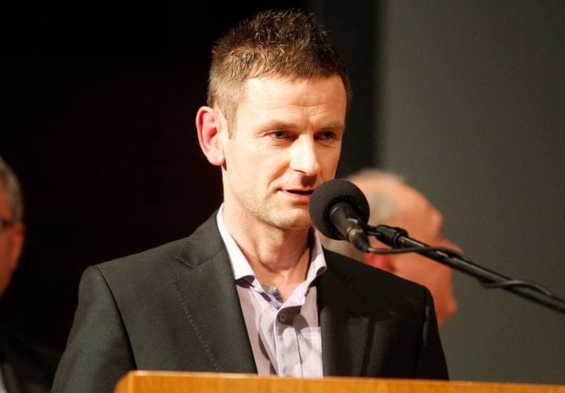 Football. GKS Katowice. Press Conference. 28.02.2014