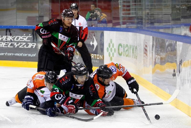 Ice Hockey. Polish Cup. JKH GKS Jastrzebie - GKS Tychy. 27.12.2014