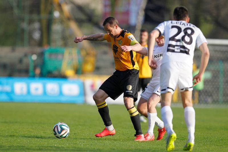 Football. I Liga. GKS Katowice - Zaglebie Lubin. 25.04.2015