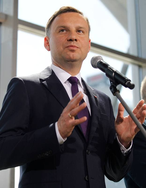 Press Conference. Andrzej Duda. 16.05.2015