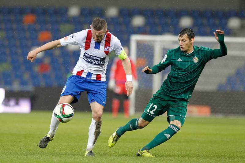 Football. T-Mobile Ekstraklasa. Podbeskidzie Bielsko Biala - Slask Wroclaw. 03.10.2014