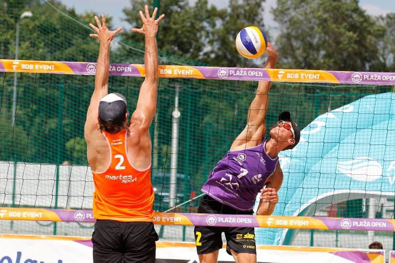 Beach Volleyball. Plaza Open 2016. Bartlomiej Kiernoz - Michal Kaczmarek. 10.07.2016