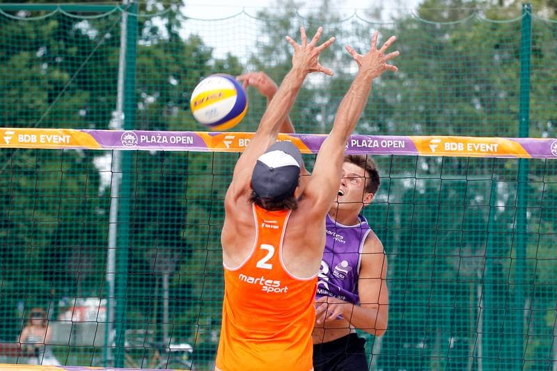 Beach Volleyball. Plaza Open 2016. Bartlomiej Kiernoz - Michal Kaczmarek. 10.07.2016