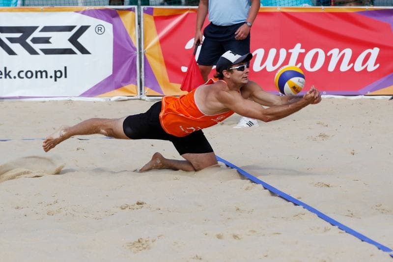 Beach Volleyball. Plaza Open 2016. Bartlomiej Kiernoz - Michal Kaczmarek. 10.07.2016