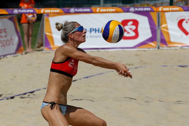 Beach Volleyball. Plaza Open 2016. Bartlomiej Kiernoz - Michal Kaczmarek. 10.07.2016