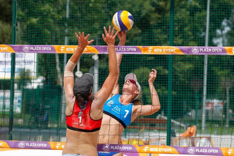 Beach Volleyball. Plaza Open 2016. Bartlomiej Kiernoz - Michal Kaczmarek. 10.07.2016