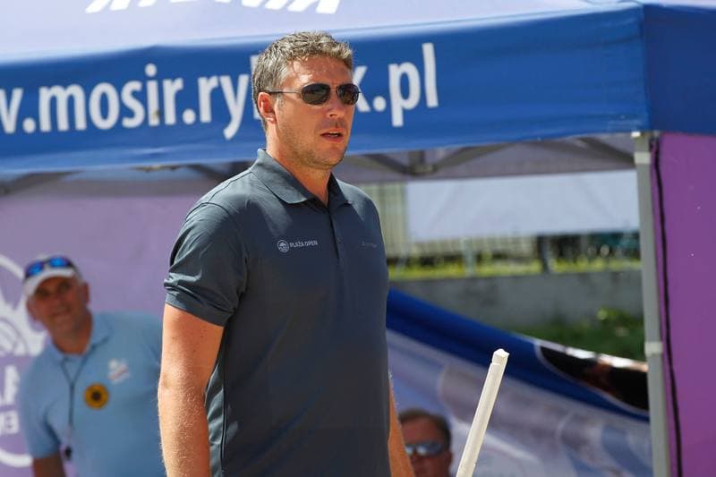 Beach Volleyball. Plaza Open 2016. Bartlomiej Kiernoz - Michal Kaczmarek. 10.07.2016